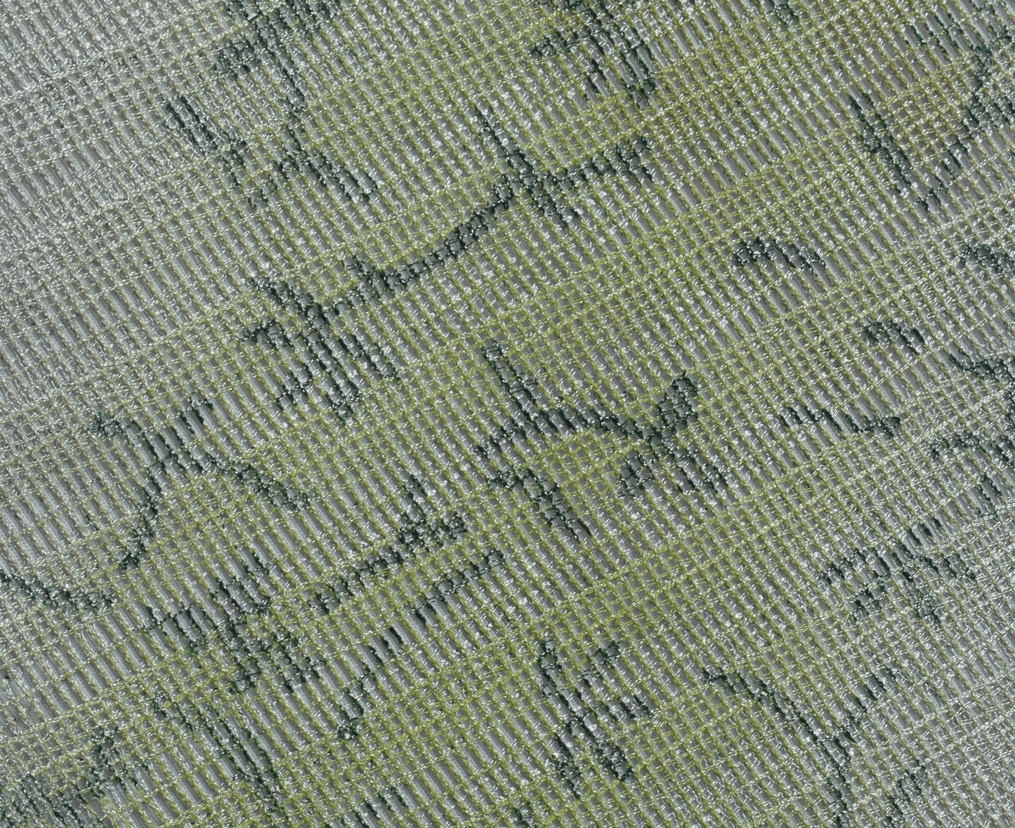 Sushila Vintage Indian Saree Net Mesh Hand Beaded Zardozi & Printed Sari Fabric