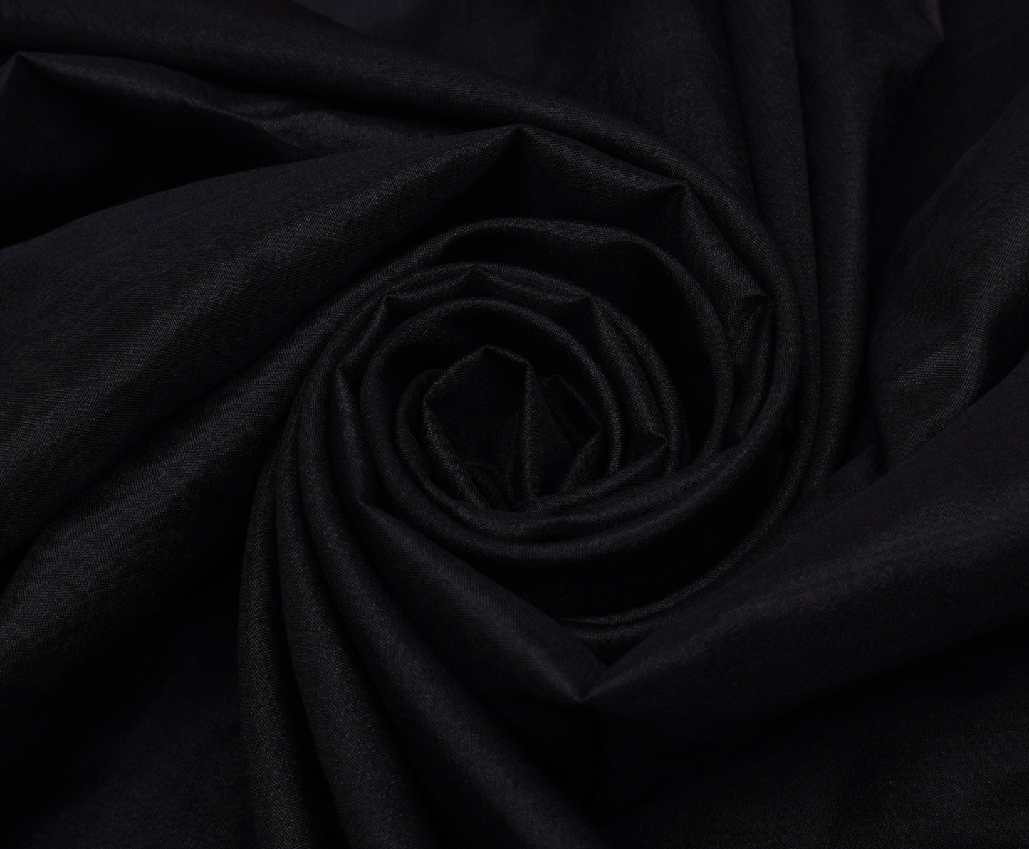 Sushila Vintage Indian Black Saree Pure Silk Embroidered Paisley Sari Fabric