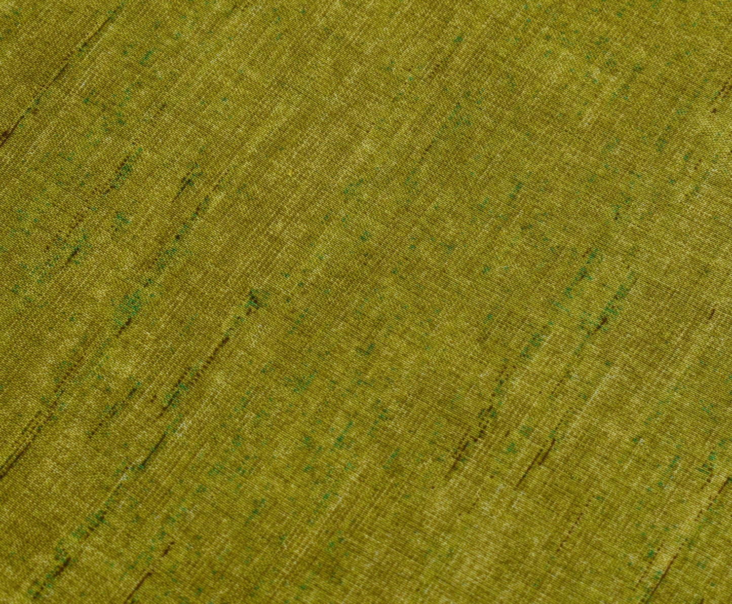 Sushila Vintage Green Indian Saree Blend Silk Humans Applique Work Sari Fabric
