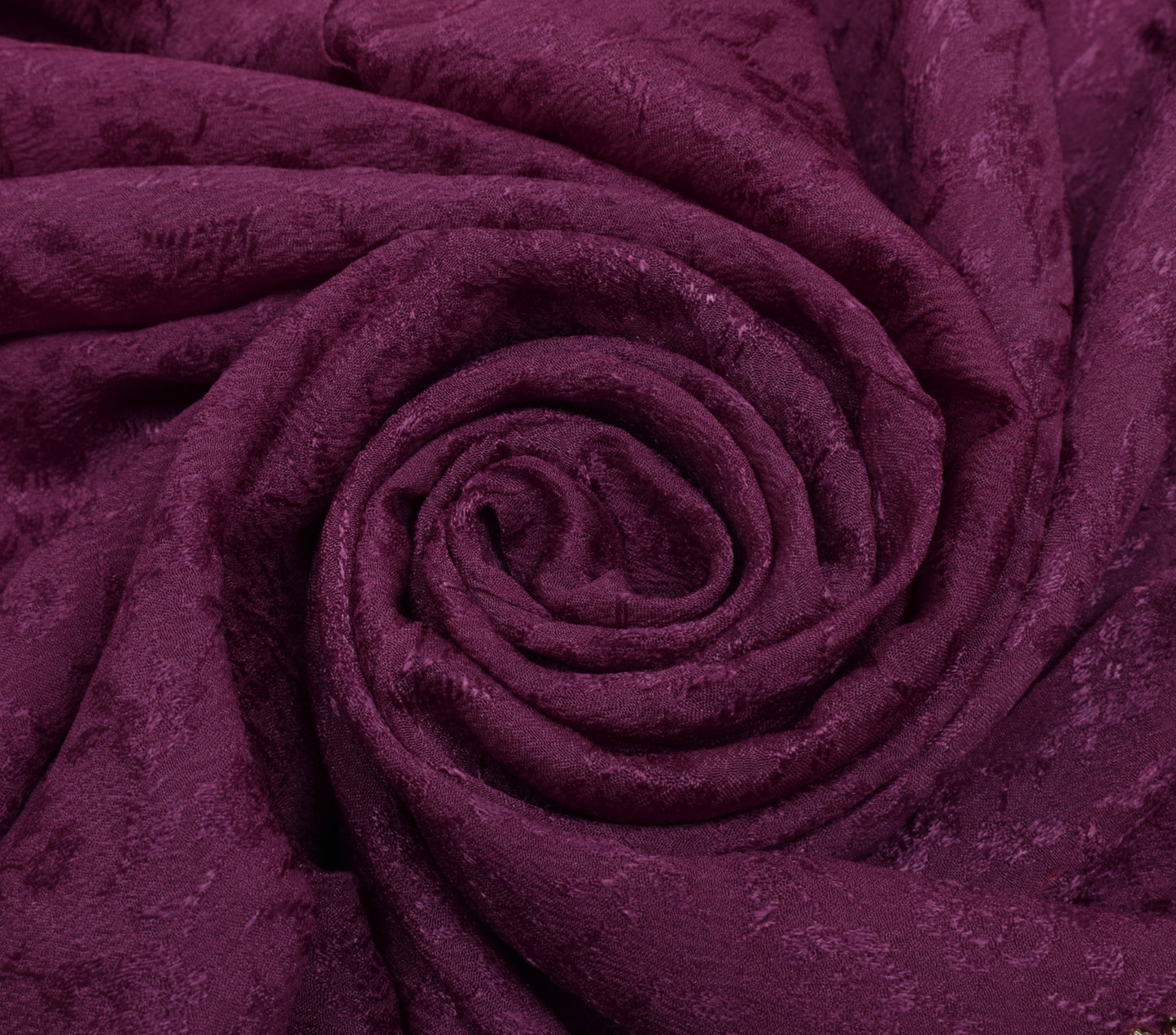 Sushila Vintage Purple Saree Pure Georgette Silk Hand Embroidered Sari Fabric
