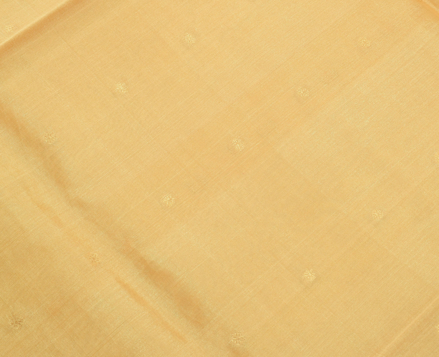 Sushila Vintage Indian Beige Saree 100% Pure Silk Woven 5 Yard Sari Craft Fabric