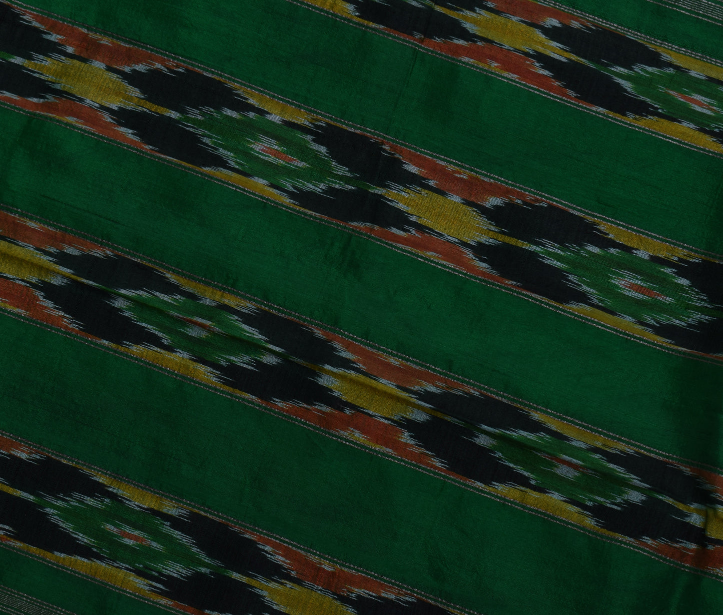 Sushila Vintage Purple Saree Pure Silk Hand Woven Ikat Patola Sari Craft Fabric