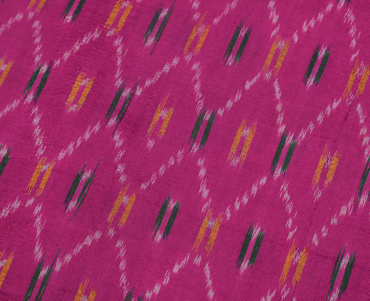 Sushila Vintage Purple Saree Pure Silk Hand Woven Ikat Patola Sari Craft Fabric