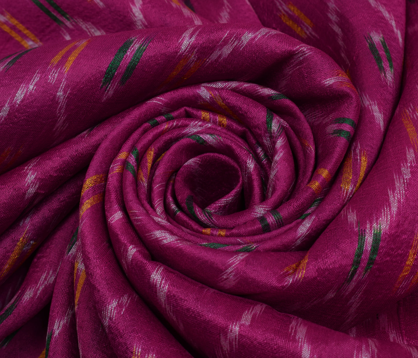 Sushila Vintage Purple Saree Pure Silk Hand Woven Ikat Patola Sari Craft Fabric