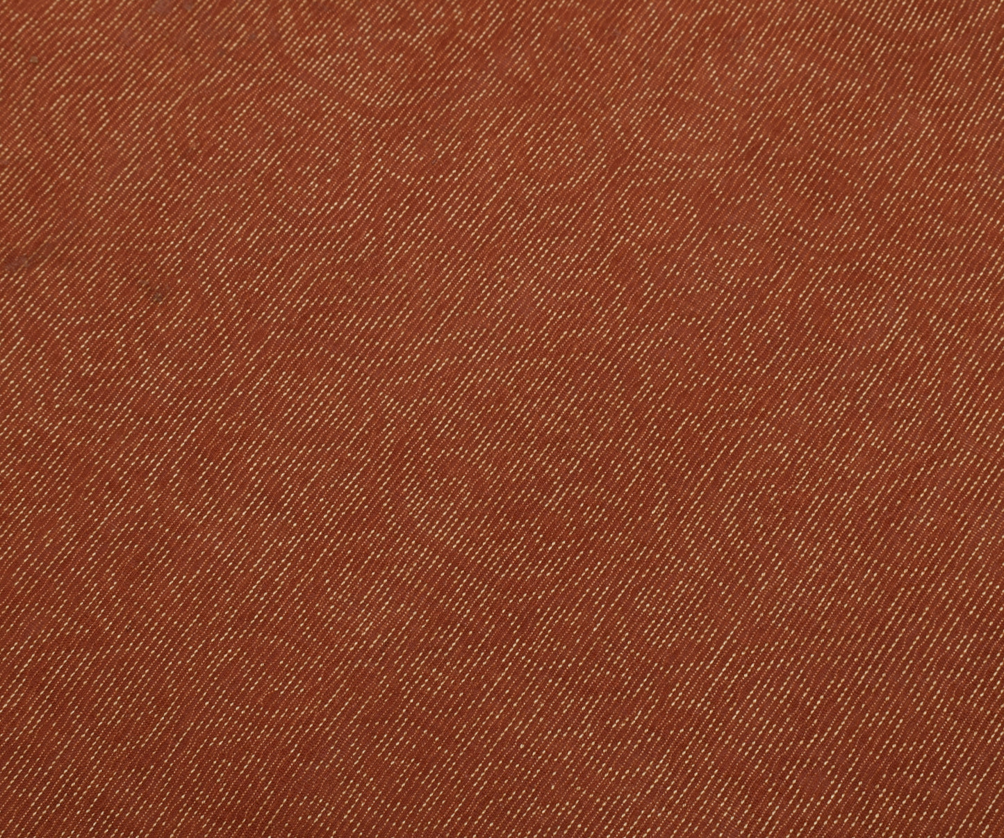 Sushila Vintage Indian Brown Sari Pure Silk Woven Floral Sari Craft Sheer Fabric