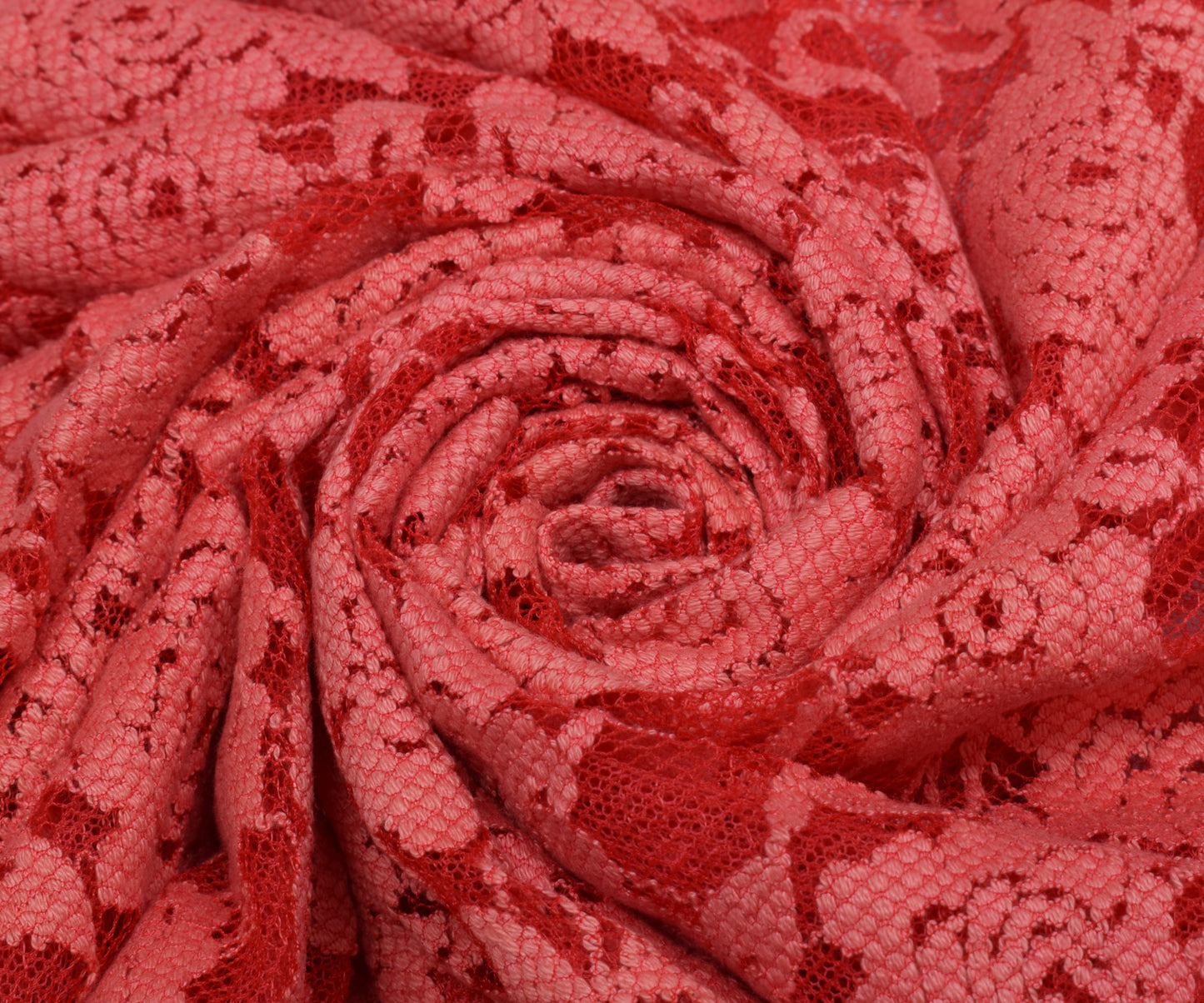Sushila Vintage Dark Peach Saree Net Mesh Woven Floral Sari Craft 5 Yard Fabric