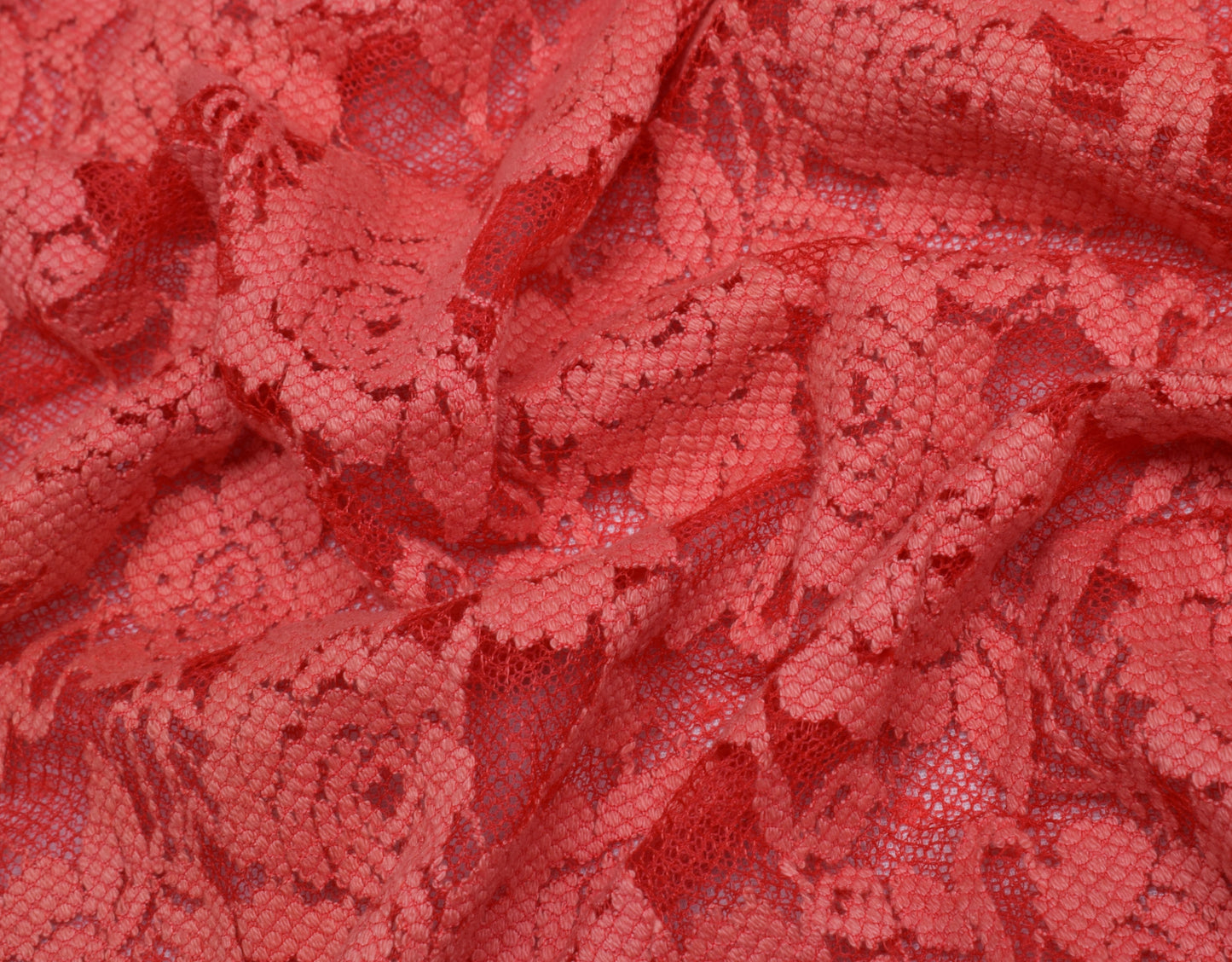 Sushila Vintage Dark Peach Saree Net Mesh Woven Floral Sari Craft 5 Yard Fabric