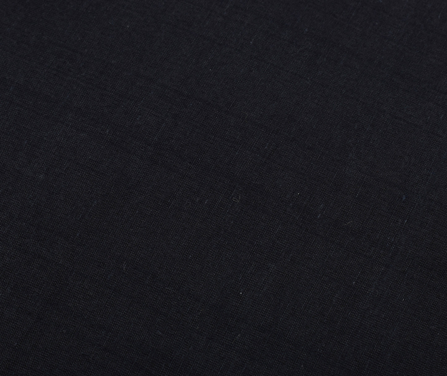 Sushila Vintage Black Indian Saree 100% Pure Cotton Woven Sari Craft Fabric