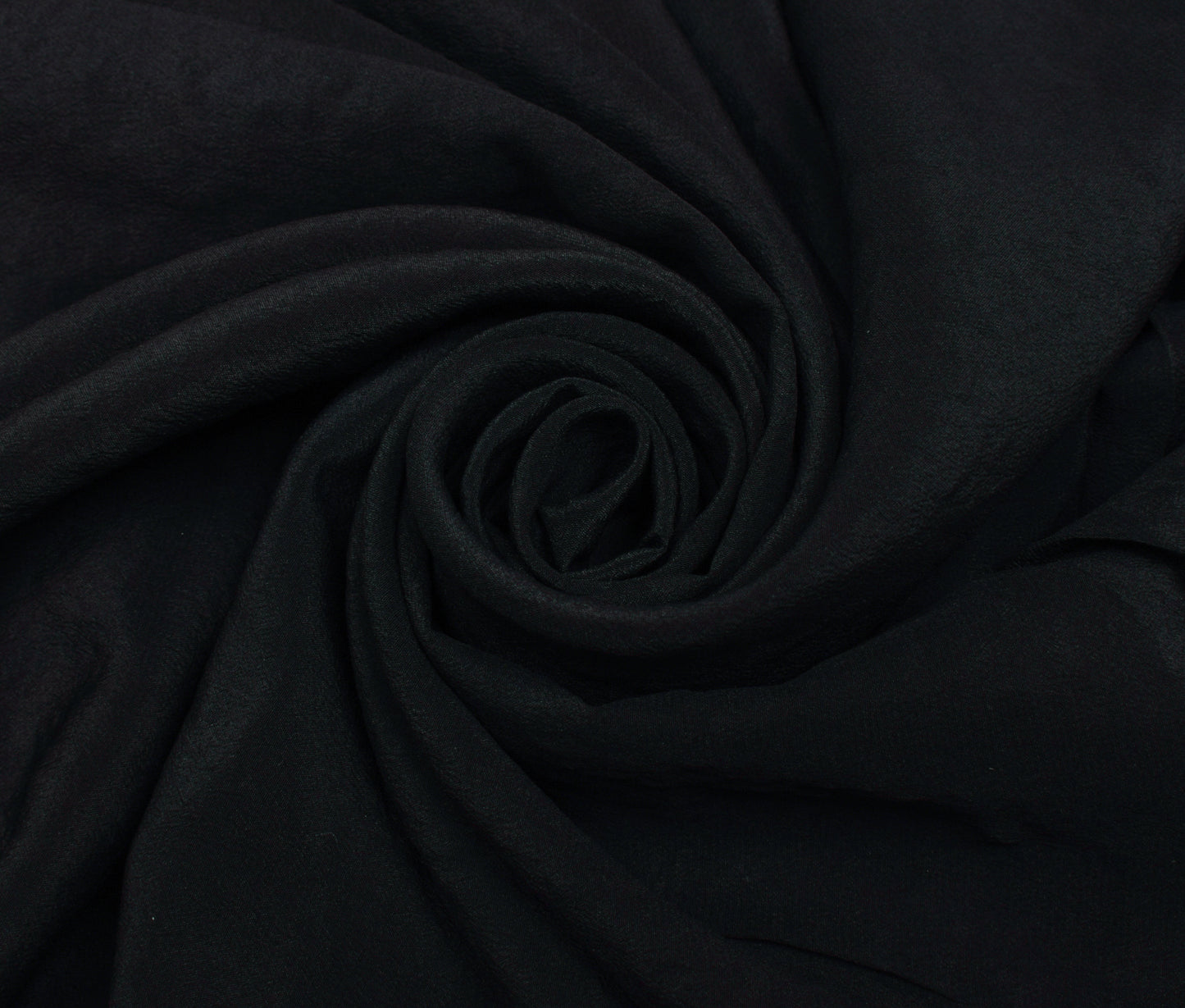 Sushila Vintage Black Saree Net Mesh Embroidered Floral 5 Yard Sari Craft Fabric