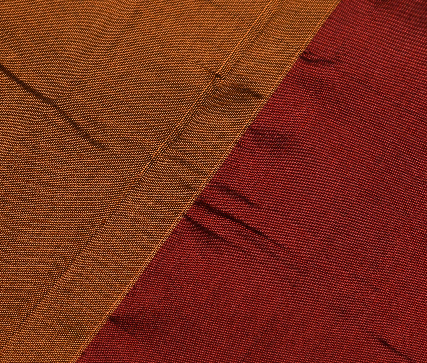 Sushila Vintage Handwoven Art Silk Saree with Zari Border Art Silk Sari Fabric