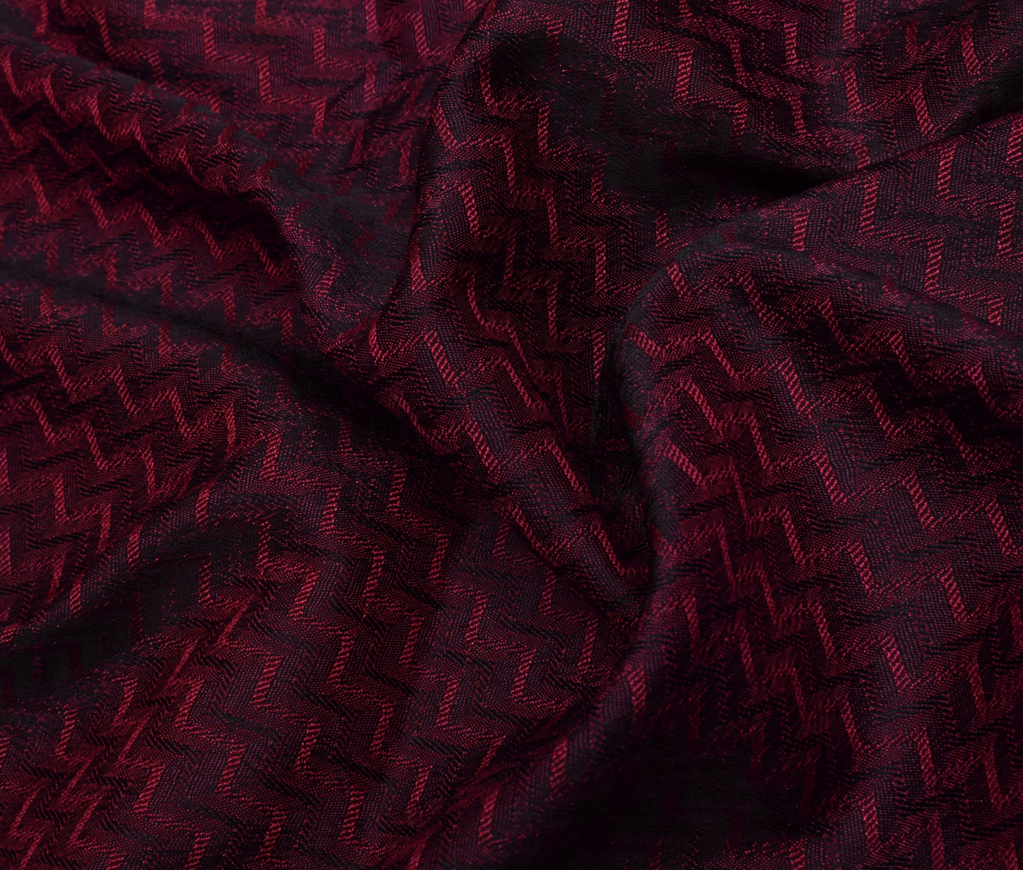 Sushila Vintage Purple India Saree Blend Silk Woven Floral Sari Craft Fabric