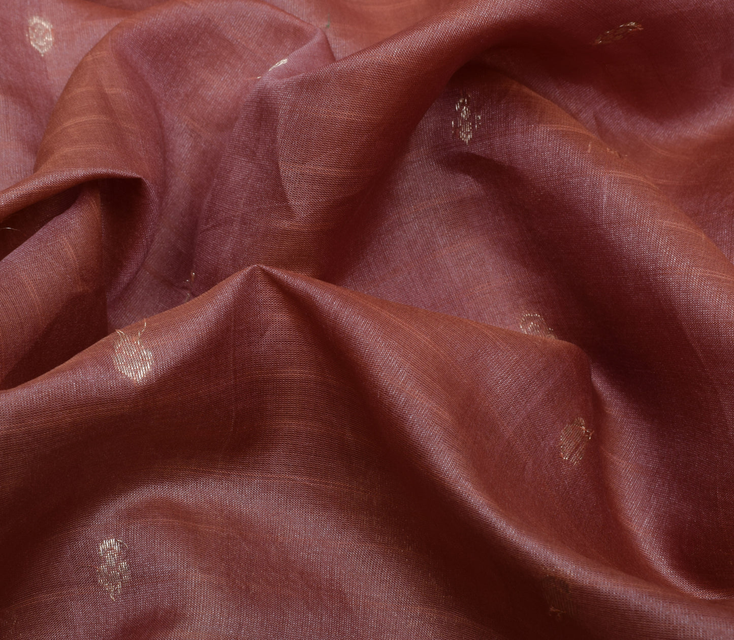 Sushila Vintage Indian Saree 100% Pure Silk Woven 5 Yard Sari Craft Fabric