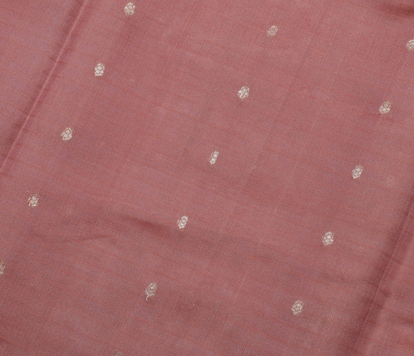 Sushila Vintage Indian Saree 100% Pure Silk Woven 5 Yard Sari Craft Fabric