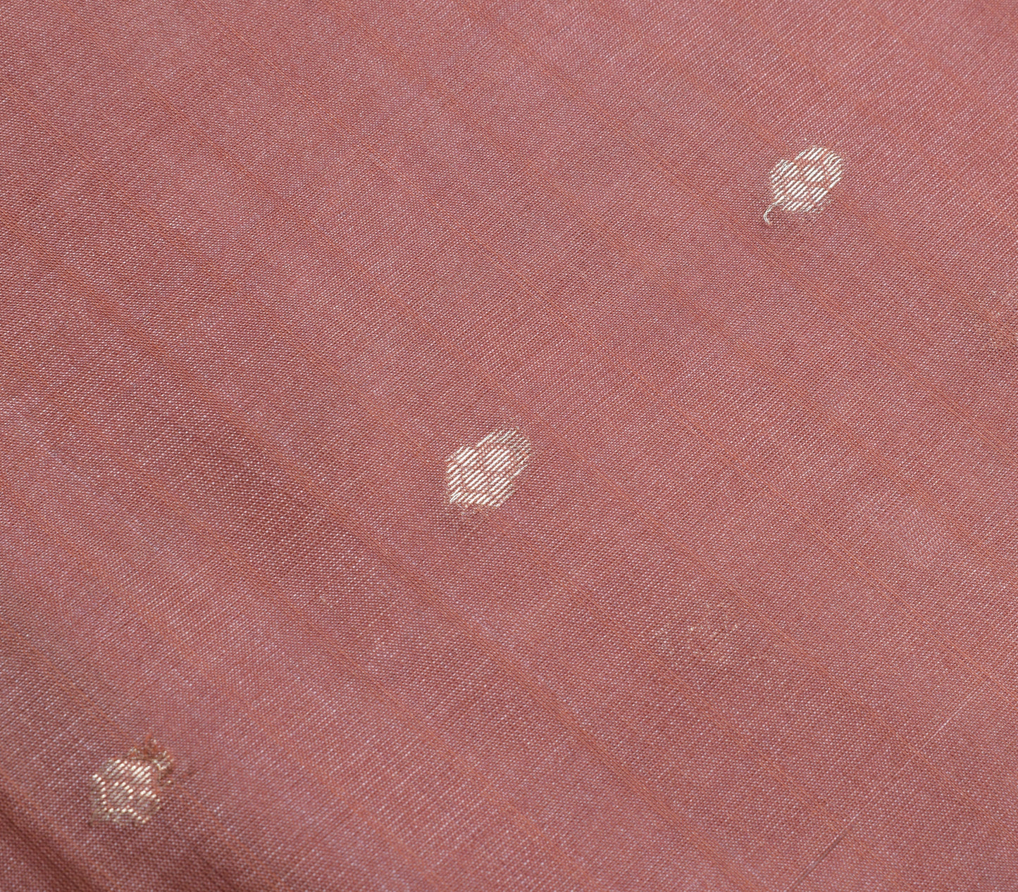 Sushila Vintage Indian Saree 100% Pure Silk Woven 5 Yard Sari Craft Fabric