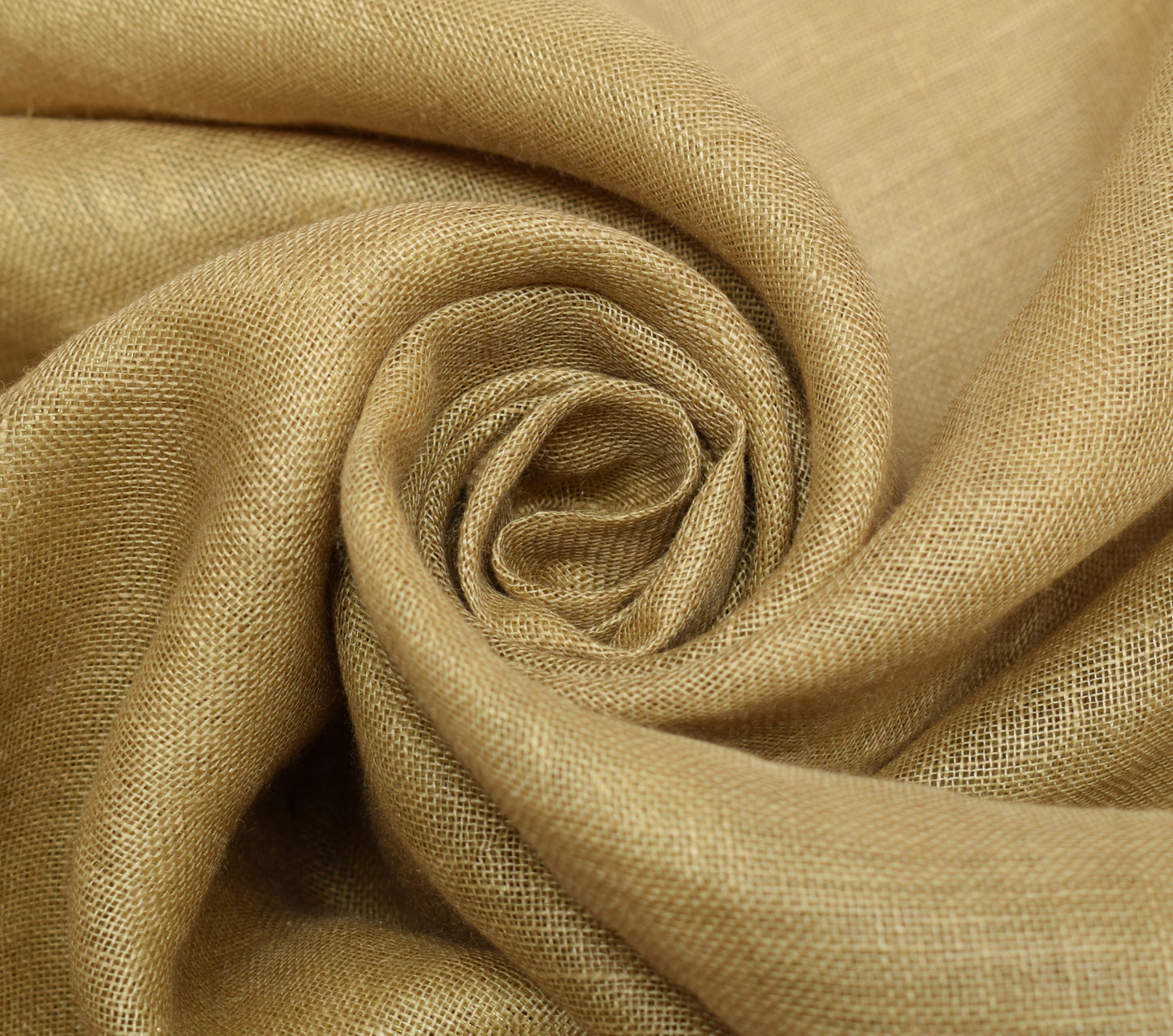Sushila Vintage Brown Indian Saree 100% Pure Cotton Woven Sari 5 YD Craft Fabric