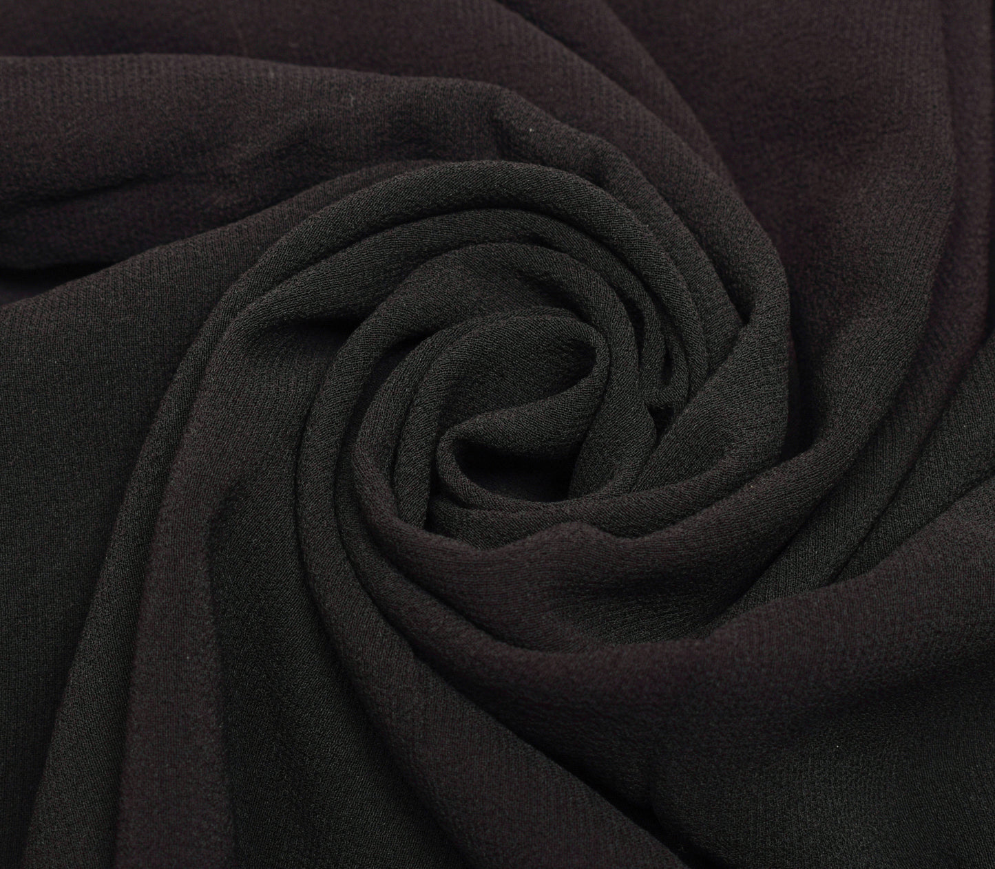 Sushila Vintage Black Saree 100% Pure Georgette Embroidered Floral Sari Fabric