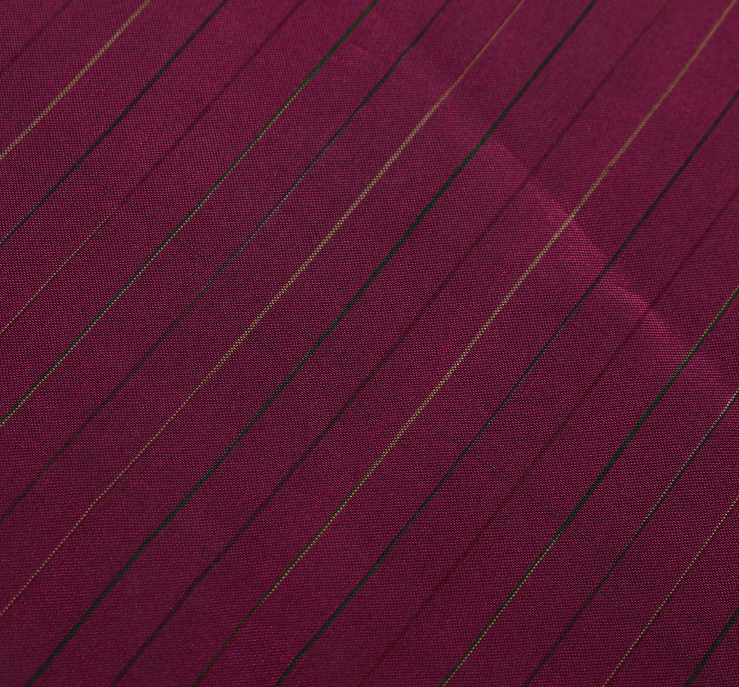 Sushila Vintage Purple Saree Blend Silk Woven Strips 5 Yard Sari Craft Fabric
