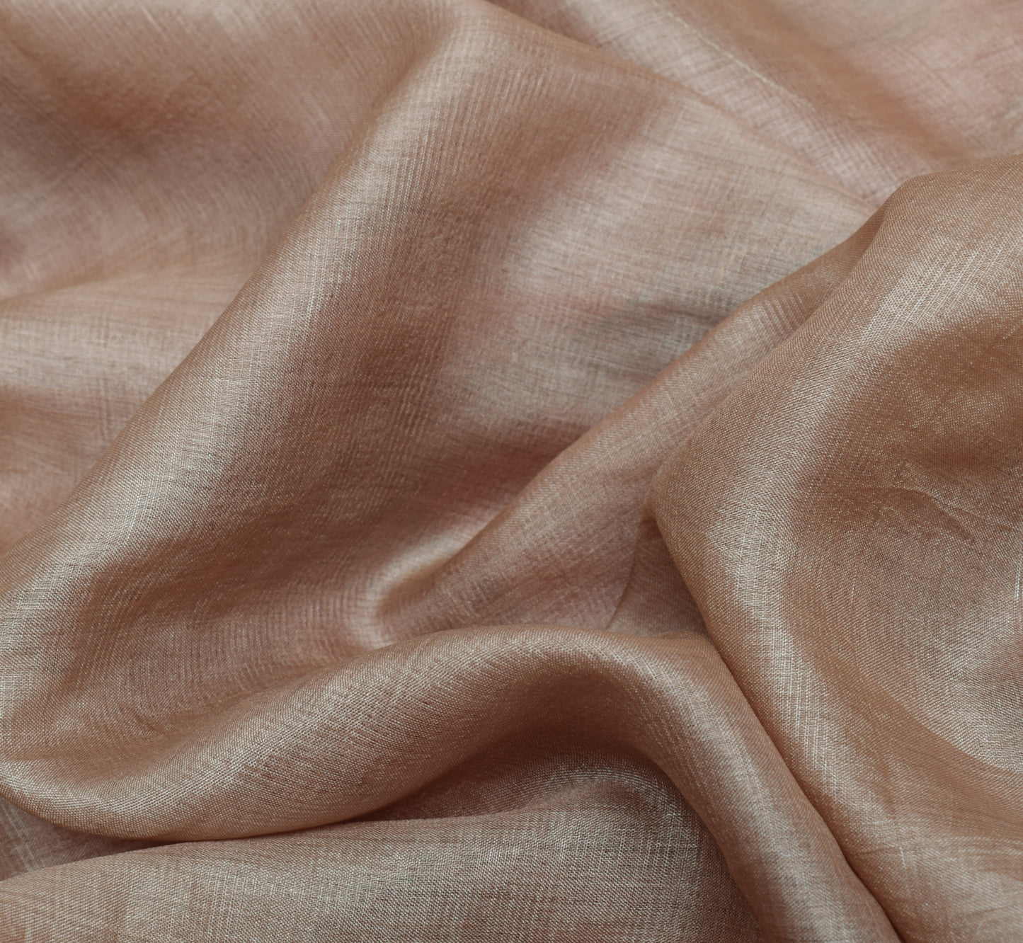 Sushila Vintage Indian Saree 100% Pure Silk Hand Beaded 5 Yard Sari Craft Fabric