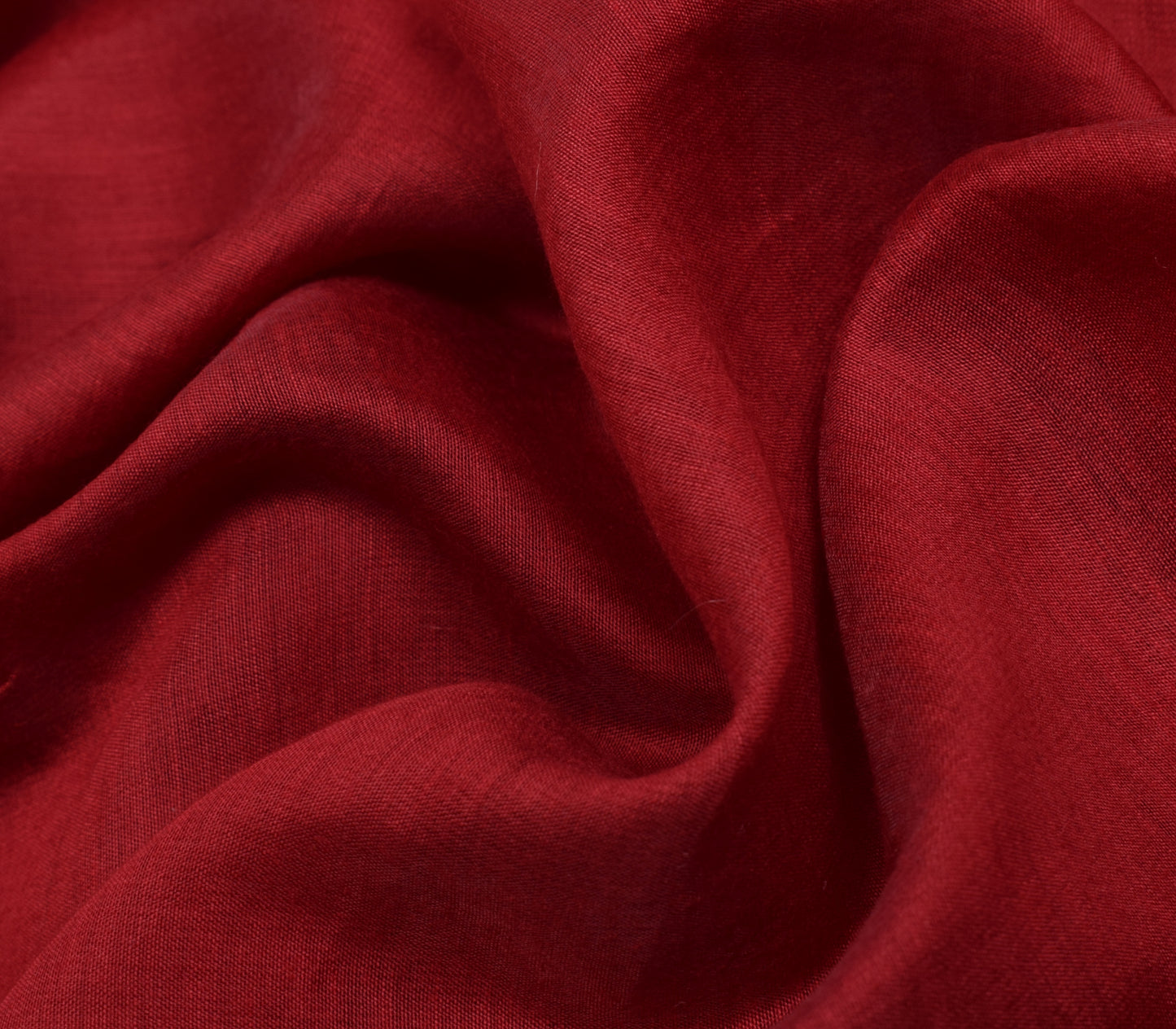 Sushila Vintage Maroon Saree Blend Cotton Floral Embroidered Sari Craft Fabric