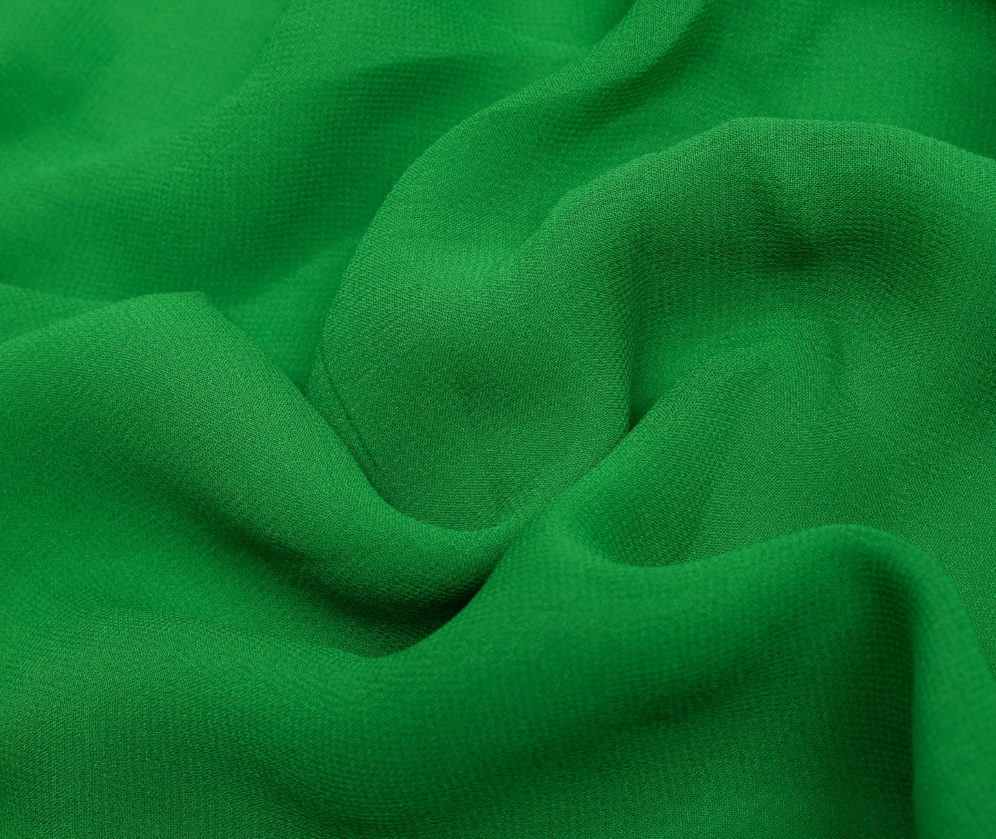 Sushila Vintage Green Saree 100%Pure Georgette Silk Patch Work Sari Craft Fabric
