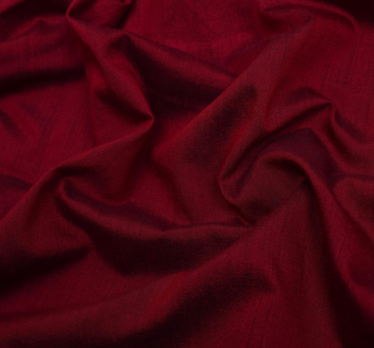 Sushila Vintage Maroon Indian Saree Art Silk Woven 5 Yard  Sari Craft Fabric