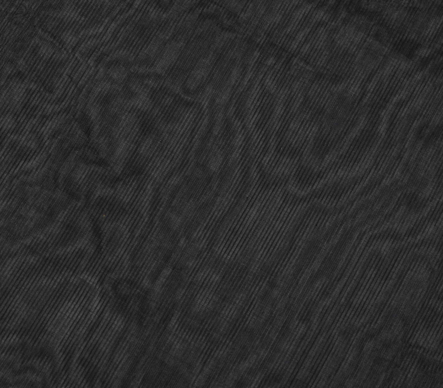 Sushila Vintage Black Indian Saree Blend Silk Supernet Woven Sari Craft Fabric