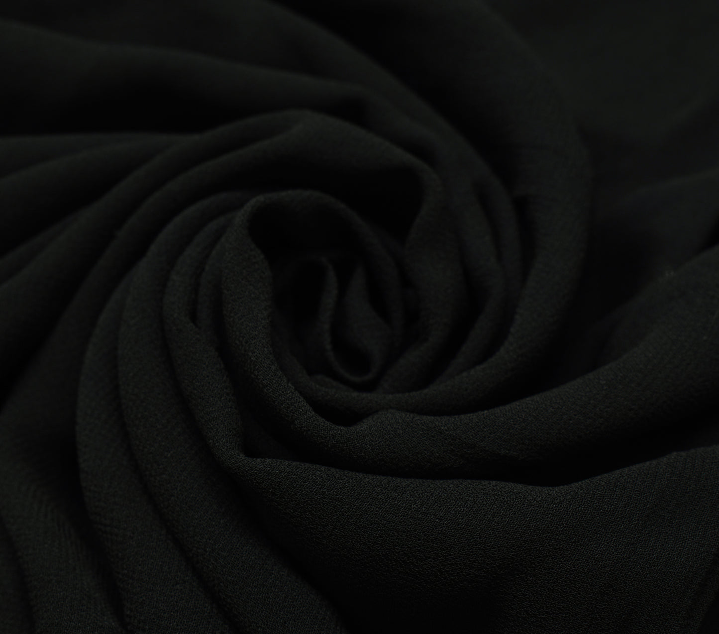Sushila Vintage Black Saree 100% Pure Geogrette Silk Hand Beaded 5YD Sari Fabric