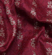 Sushila Vintage Heavy Saree Blend Satin Silk Banarasi Brocade Woven Sari Fabric