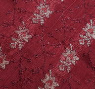 Sushila Vintage Heavy Saree Blend Satin Silk Banarasi Brocade Woven Sari Fabric