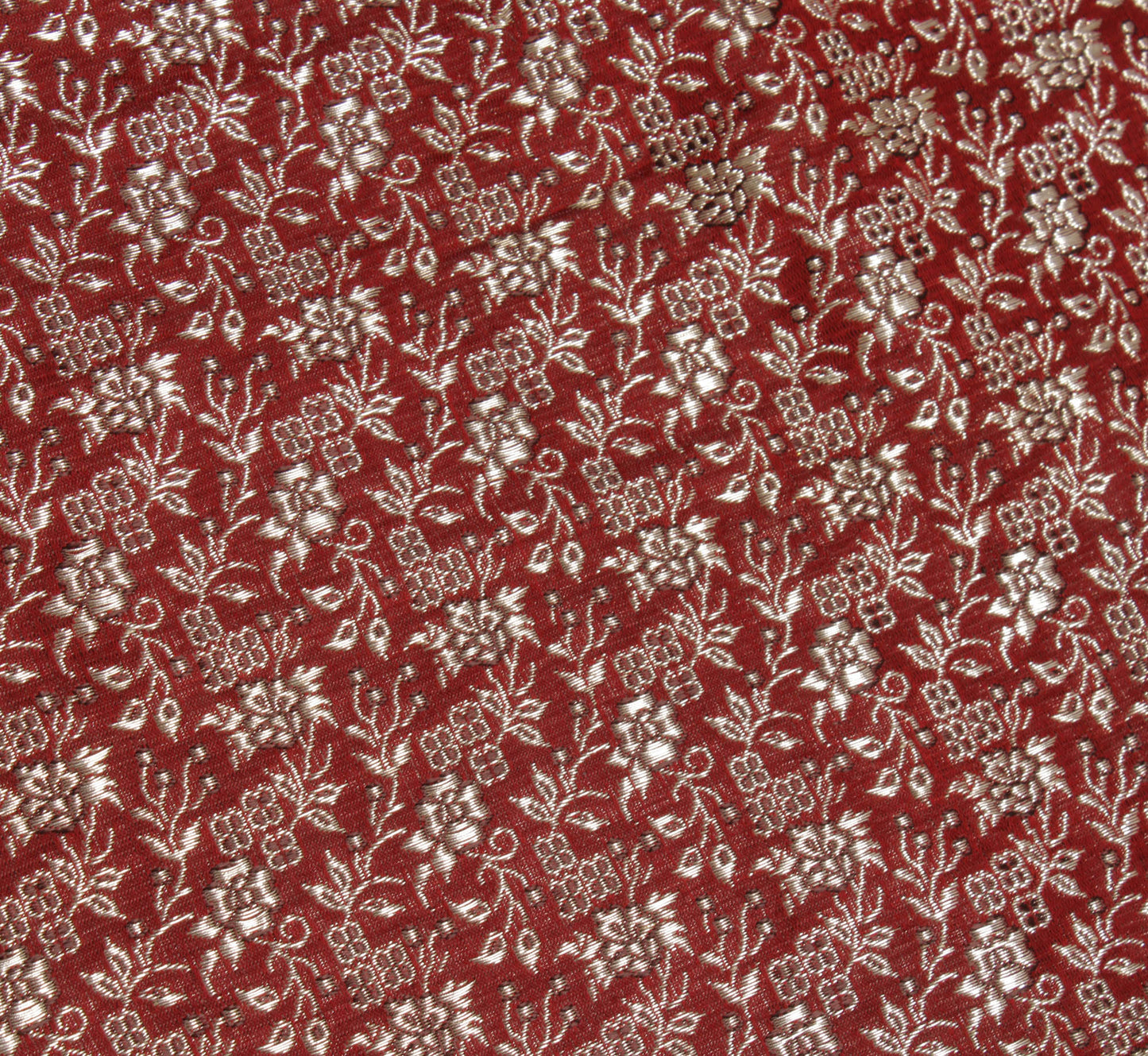 Sushila Vintage Heavy Saree Pure Satin Silk Banarasi Brocade Woven Sari Fabric