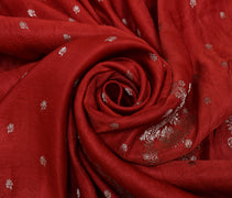 Sushila Vintage Heavy Saree Pure Satin Silk Banarasi Brocade Woven Sari Fabric