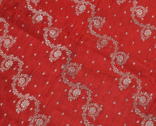 Sushila Vintage Heavy Saree Pure Satin Silk Banarasi Brocade Woven Sari Fabric