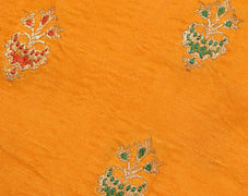 Sushila Vintage Heavy Saree Pure Satin Silk Banarasi Brocade Woven Sari Fabric