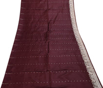 Sushila Vintage Heavy Saree Blend Satin Silk Banarasi Brocade Woven Sari Fabric
