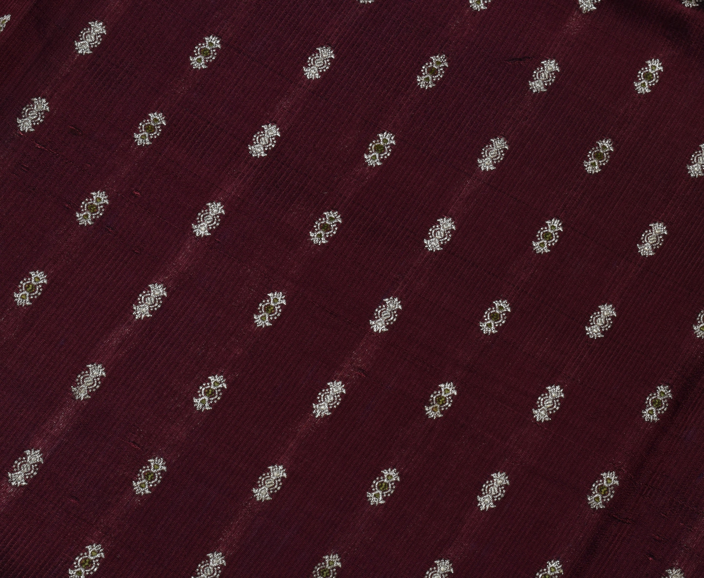 Sushila Vintage Heavy Saree Blend Satin Silk Banarasi Brocade Woven Sari Fabric