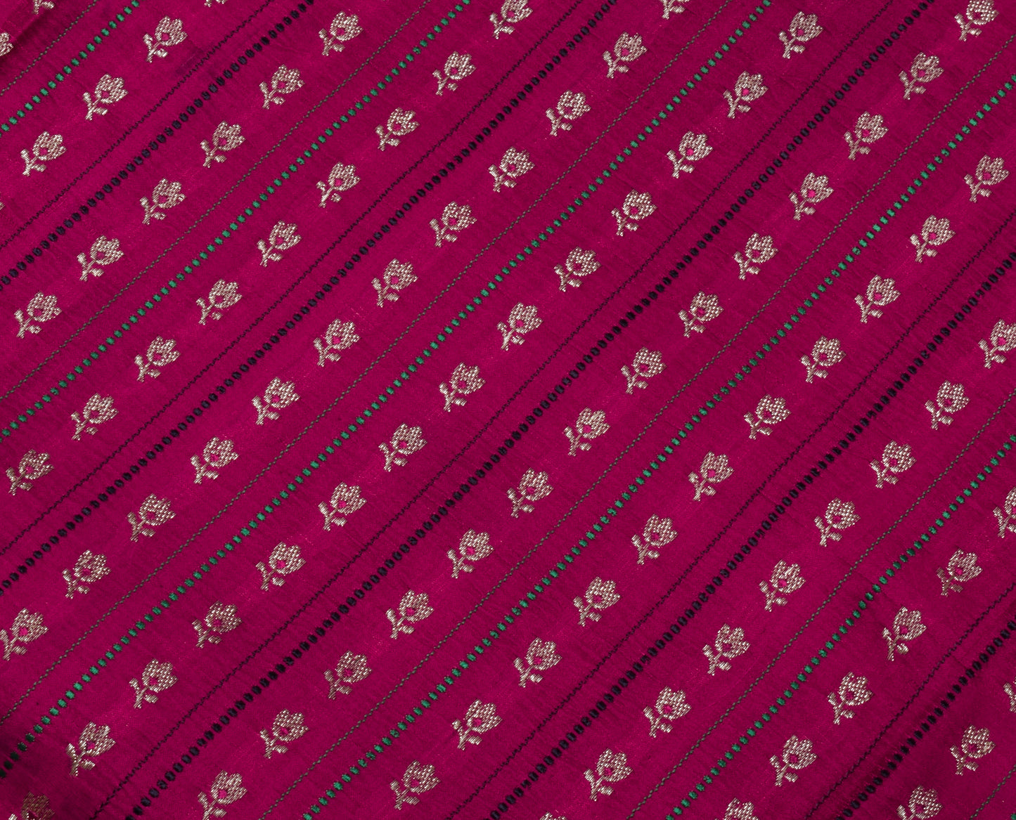 Sushila Vintage Heavy Saree Pure Satin Silk Banarasi Brocade Woven Sari Fabric
