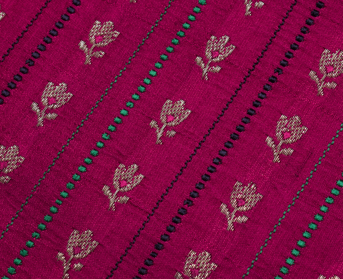 Sushila Vintage Heavy Saree Pure Satin Silk Banarasi Brocade Woven Sari Fabric