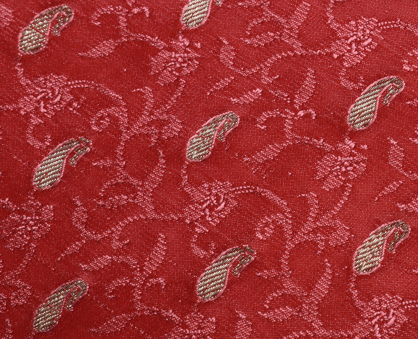 Sushila Vintage Heavy Saree Pure Satin Silk Banarasi Brocade Woven Sari Fabric