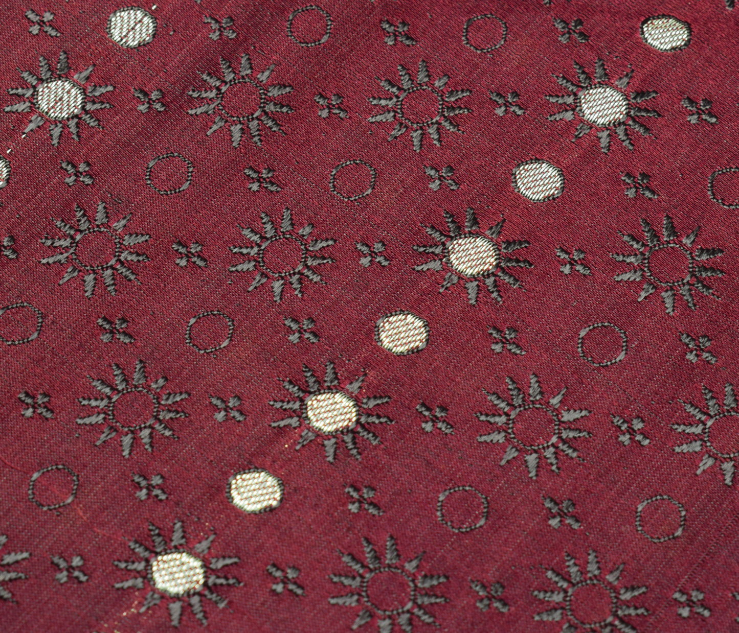 Sushila Vintage Heavy Saree Pure Satin Silk Banarasi Brocade Woven Sari Fabric