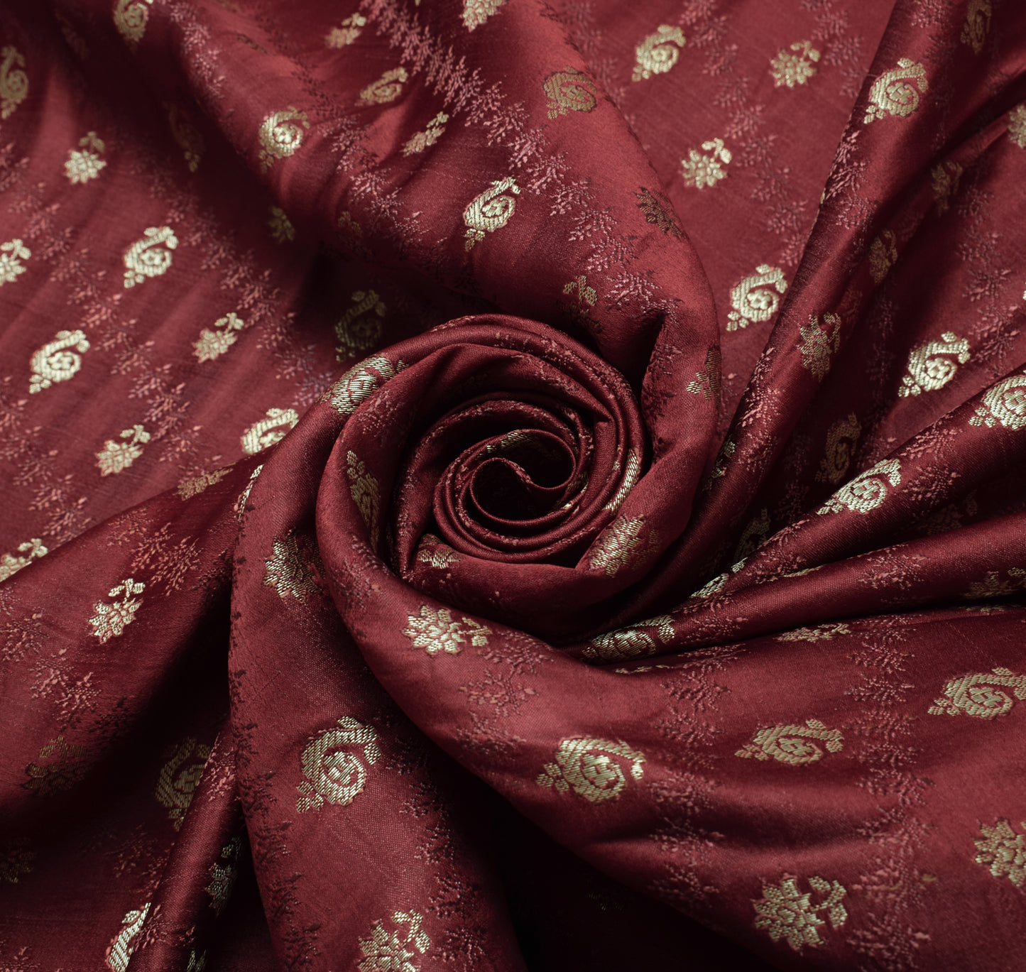 Sushila Vintage Heavy Saree Pure Satin Silk Banarasi Brocade Woven Sari Fabric