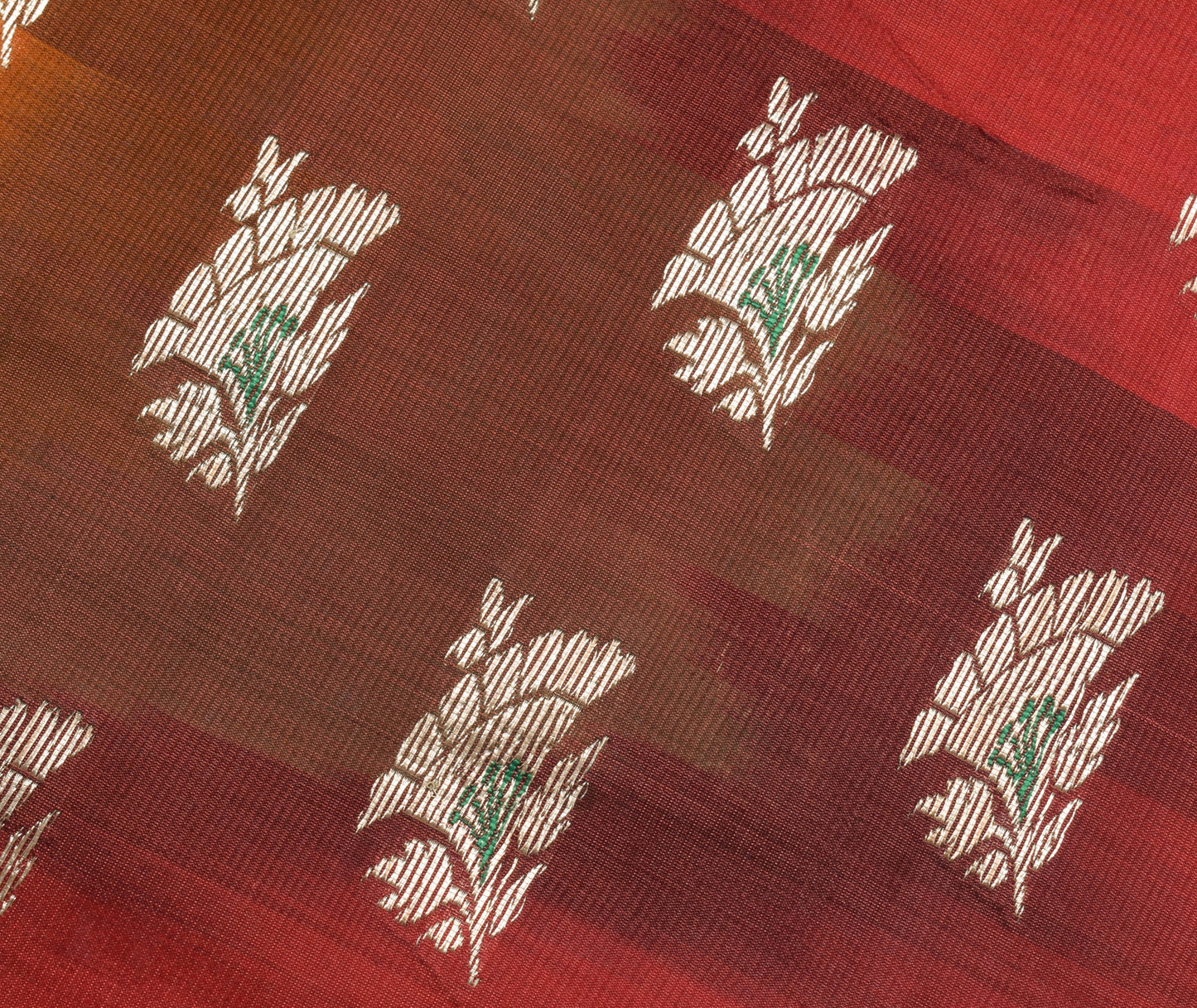 Sushila Vintage Heavy Saree Blend Satin Silk Banarasi Brocade Woven Sari Fabric
