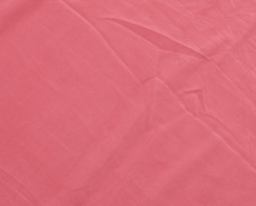 Sushila Vintage Peach Sari Remnant Scrap Multi Purpose Blend Silk Craft Fabric