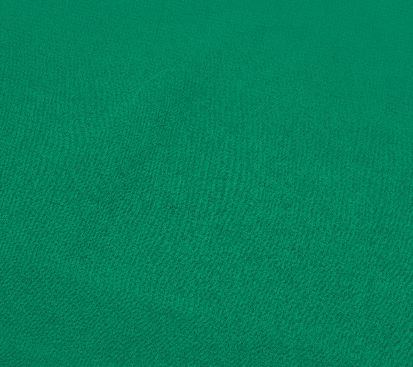 Sushila Vintage Green Sari Remnant Scrap Blend Georgette Silk Craft Fabric