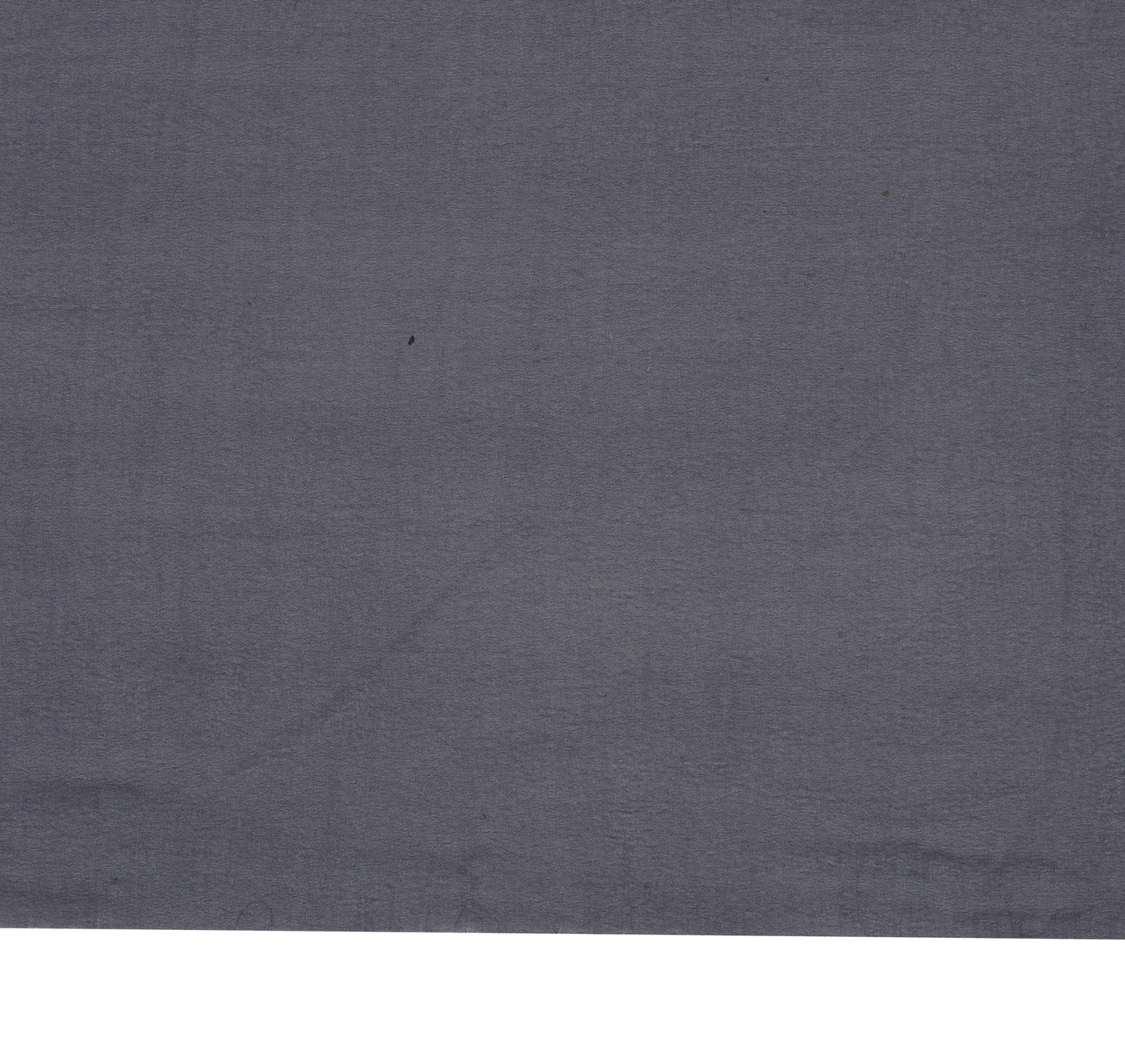 Sushila Vintage Blue Indian Sari Remnant Scrap Blend Georgette Silk Craft Fabric