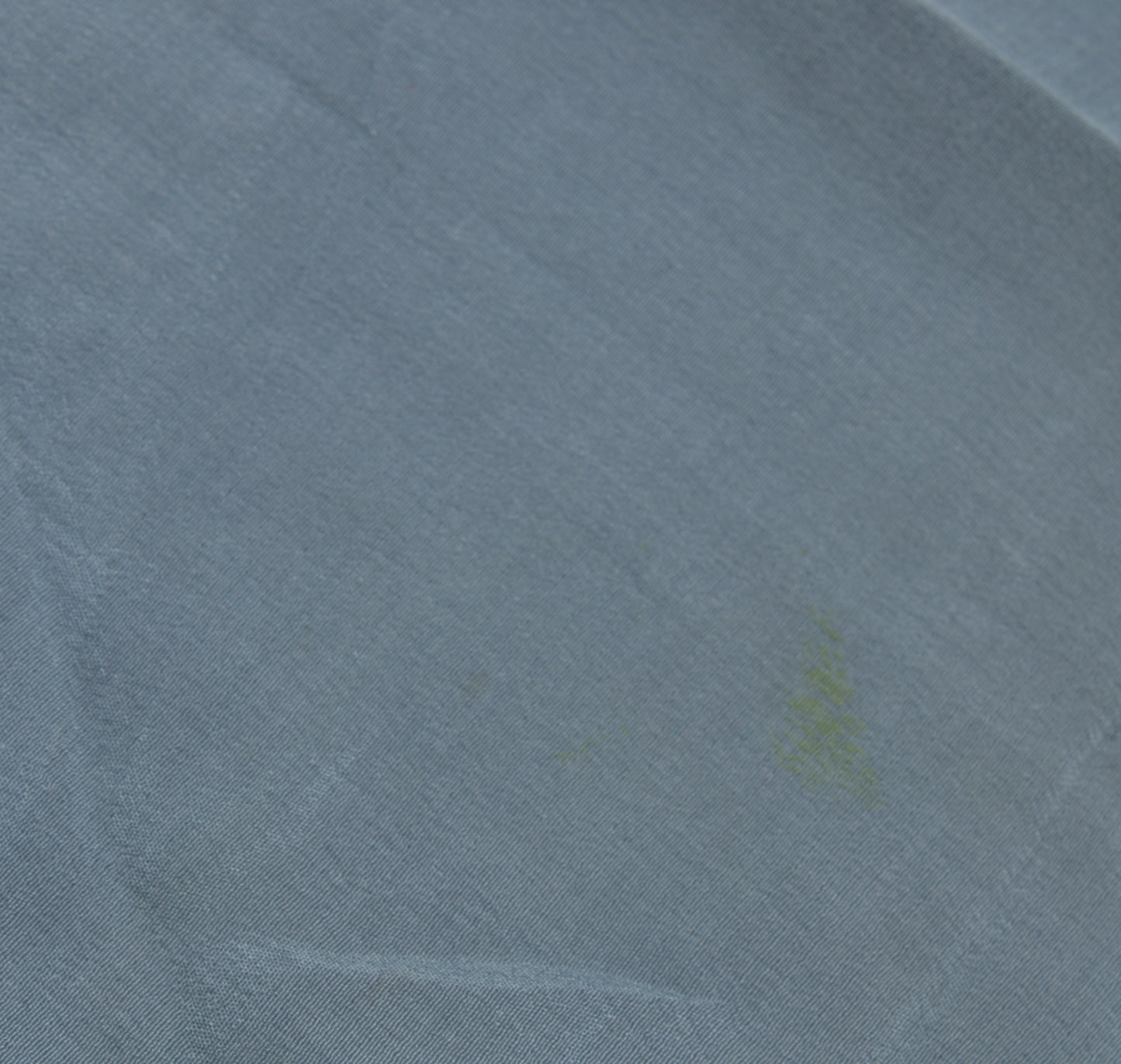 Sushila Vintage Gray Sari Remnant Scrap Pure Crepe Silk Embroidered Craft Fabric