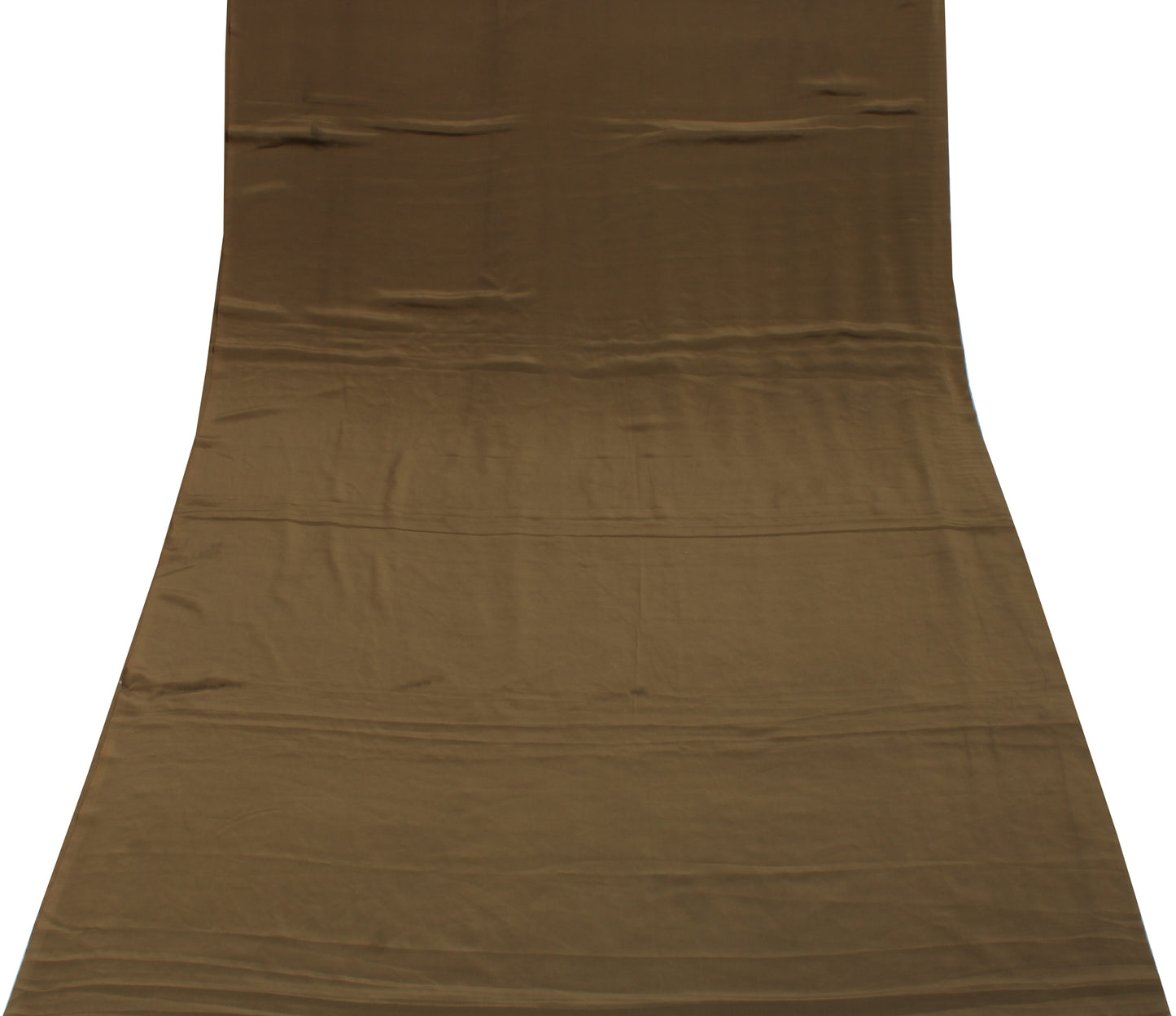 Sushila Vintage Green Indian Sari Remnant Scrap Blend Silk Saree Craft Fabric