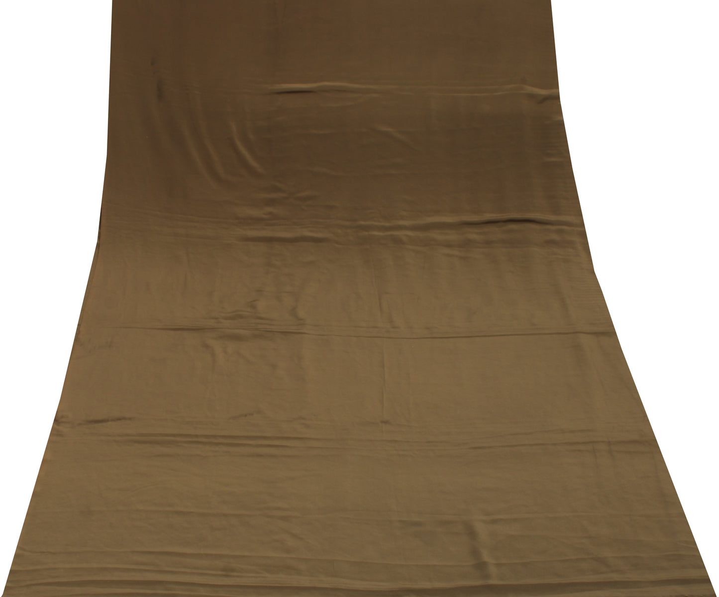 Sushila Vintage Green Indian Sari Remnant Scrap Blend Silk Saree Craft Fabric