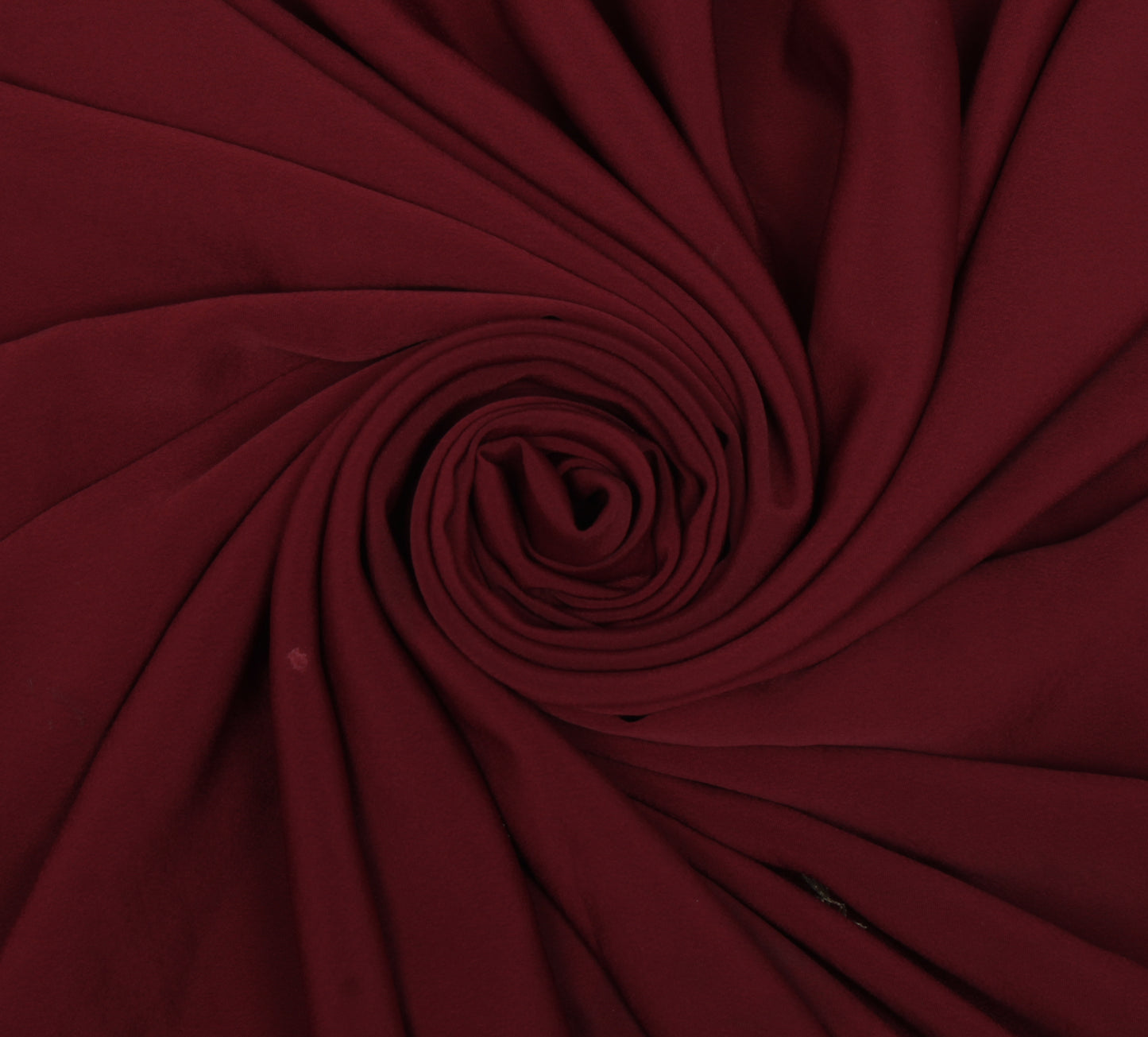 Sushila Vintage Maroon Sari Remnant Scrap Blend Silk Hand Embroidered Fabric