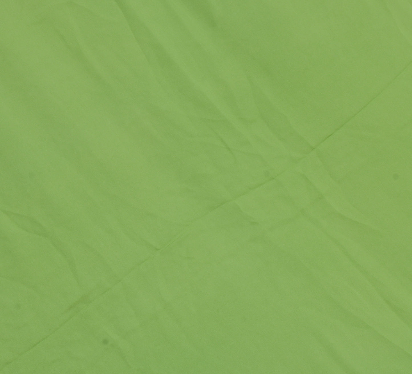 Sushila Vintage Pista Green Sari Remnant Scrap Pure Georgette Silk Craft Fabric