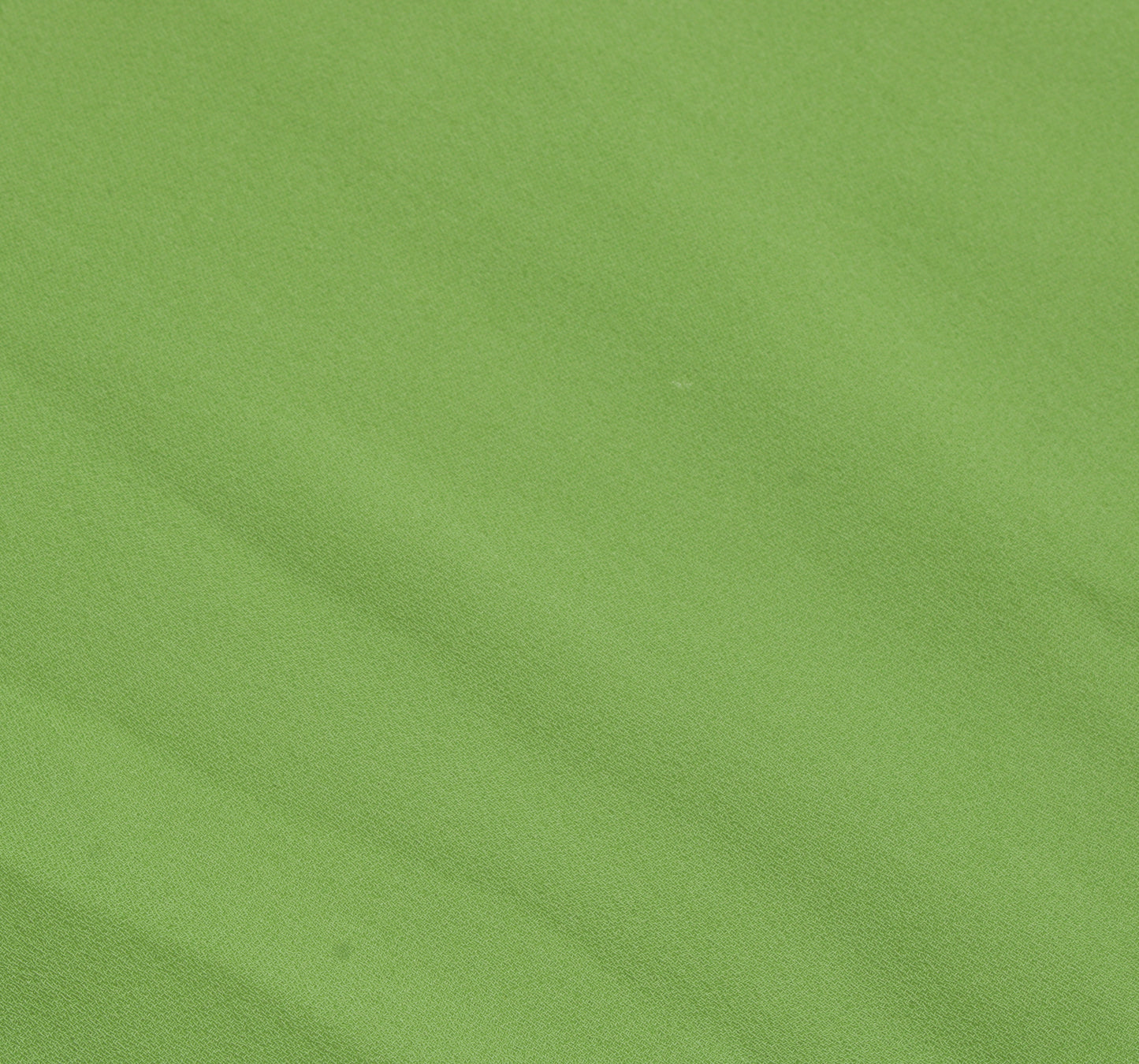 Sushila Vintage Pista Green Sari Remnant Scrap Pure Georgette Silk Craft Fabric